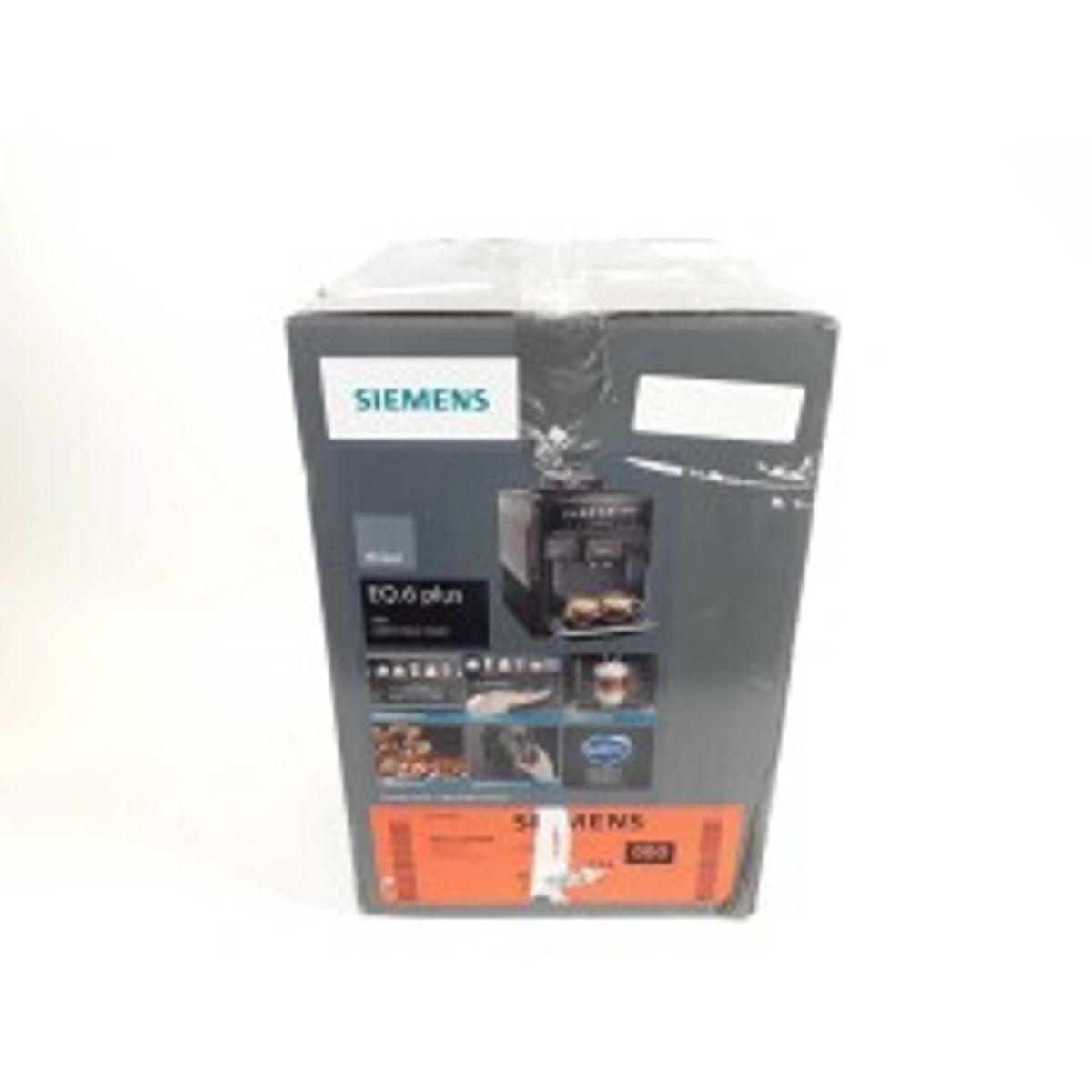 Siemens EQ.6 plus s100 TE651319RW Automatisk kaffemaskine Sort