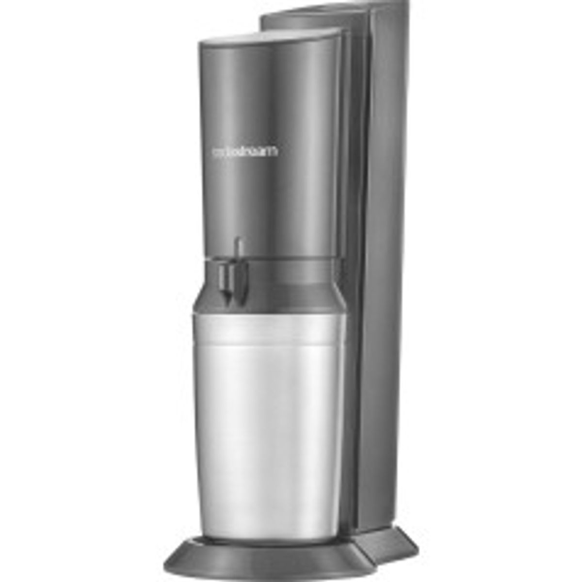 SodaStream Crystal 3.0 Sodavandsmaskine Sort inkl. glas flaske