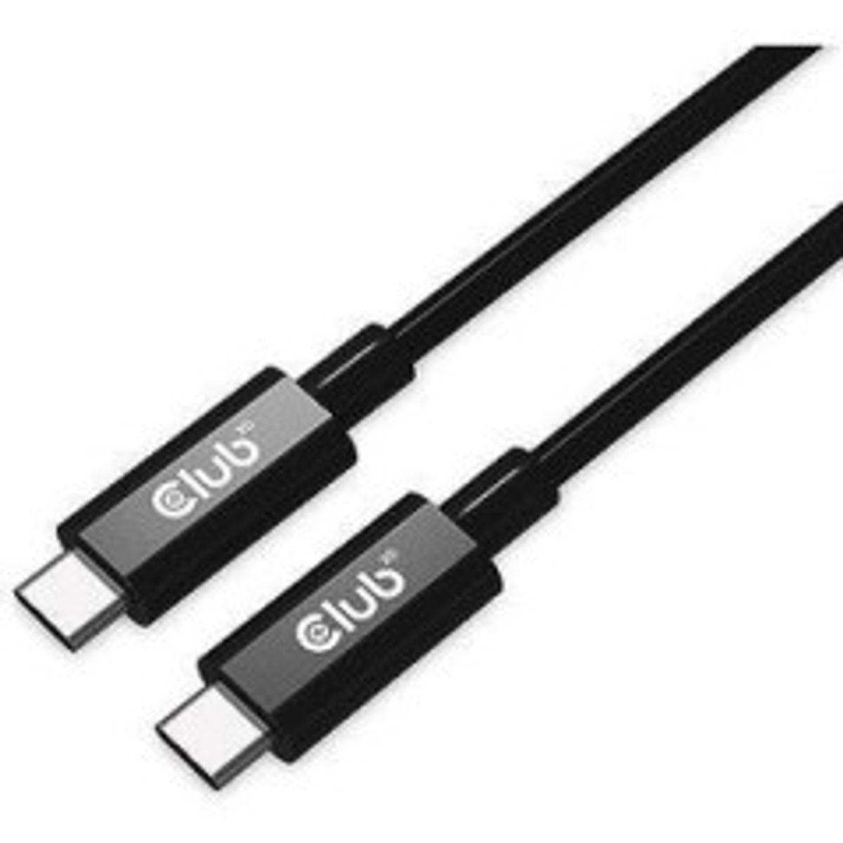 Club 3D CAC-1578 USB4 Gen3x2 USB-C kabel 2m Sort