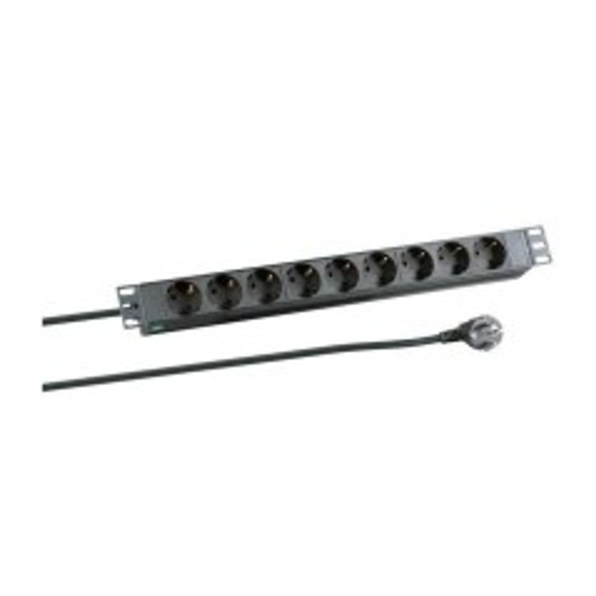 MicroConnect 8-way Outlet strip,19" 3meter