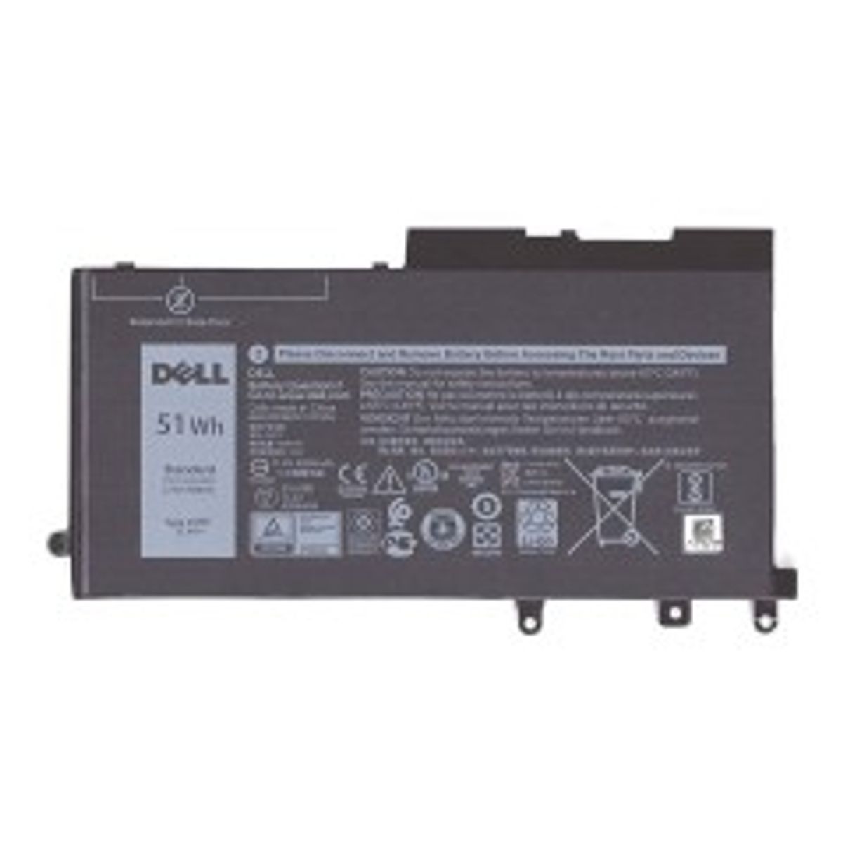 Dell Battery, 51WHR, 3 Cell,