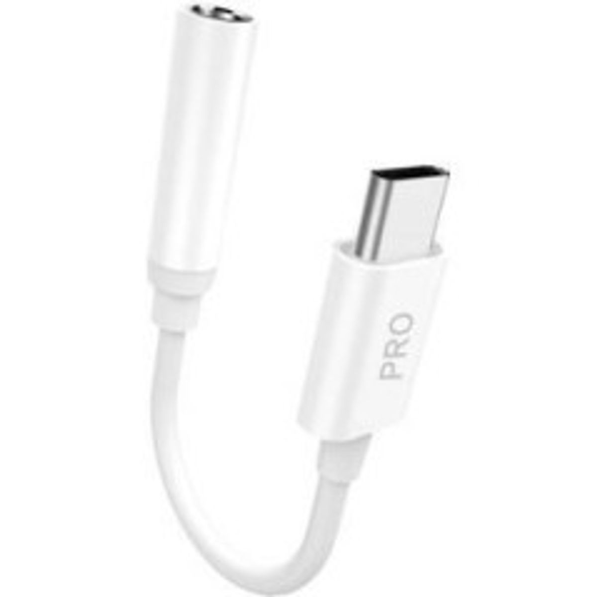 Dudao L16CPro USB-C to 3.5mm Jack adapter hvid