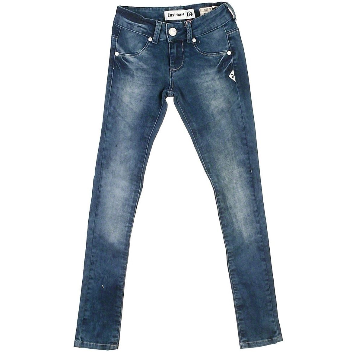 Cost:bart jeans, denim blå, Nanna - 140 - W23 - ::