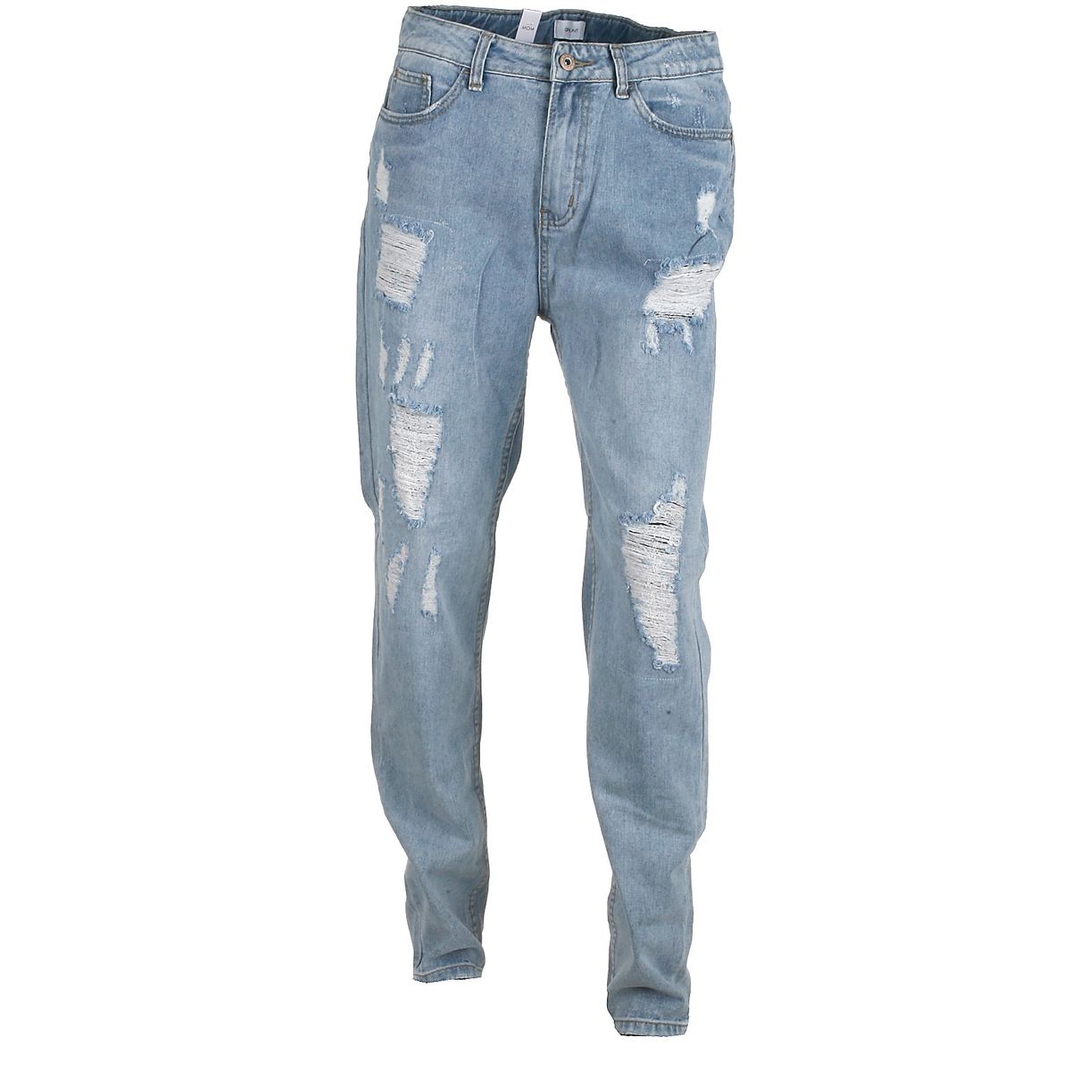 Grunt mom jeans, denim, Winter Damage - 140 - W23 - ::