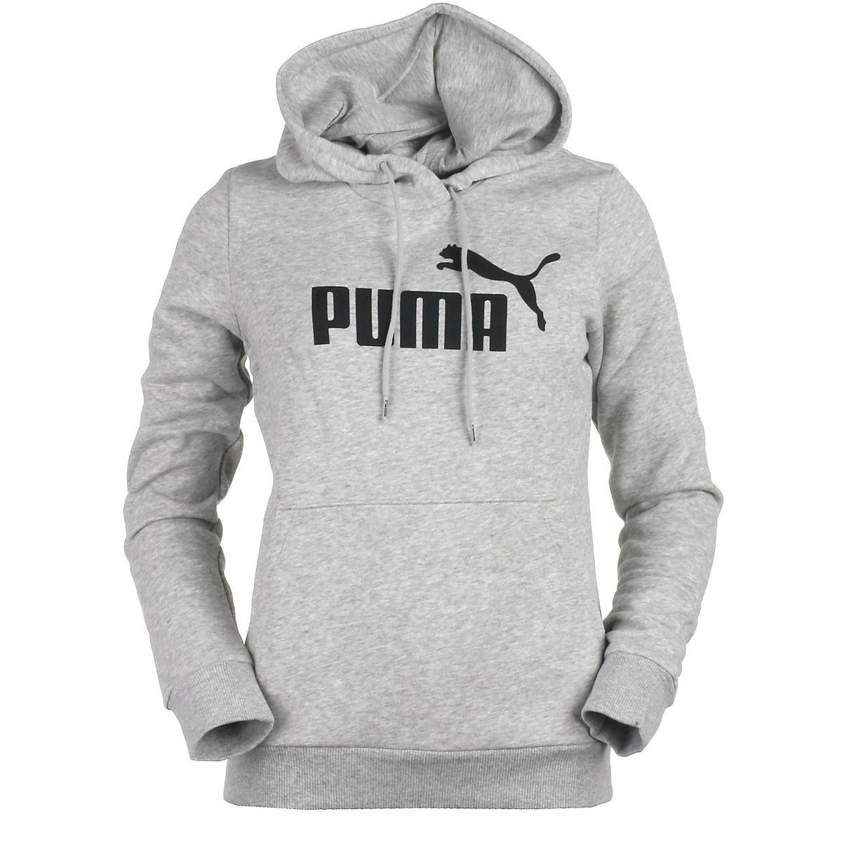 Puma hood sweat, grå, ESS logo - 182 - M+ - 38