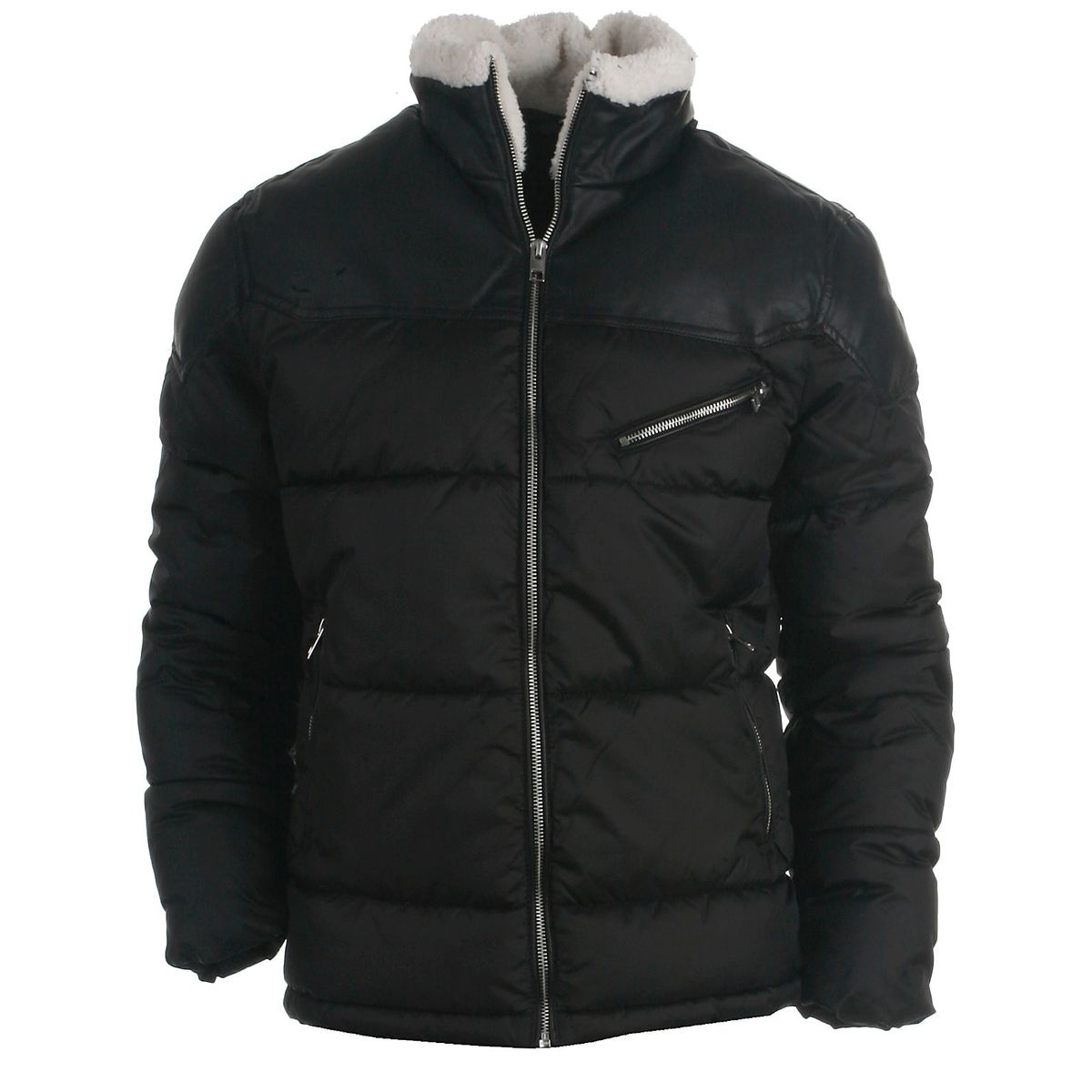 Jack & Jones Core vinterjakke, OBA, sort - 182 - M+ - 38