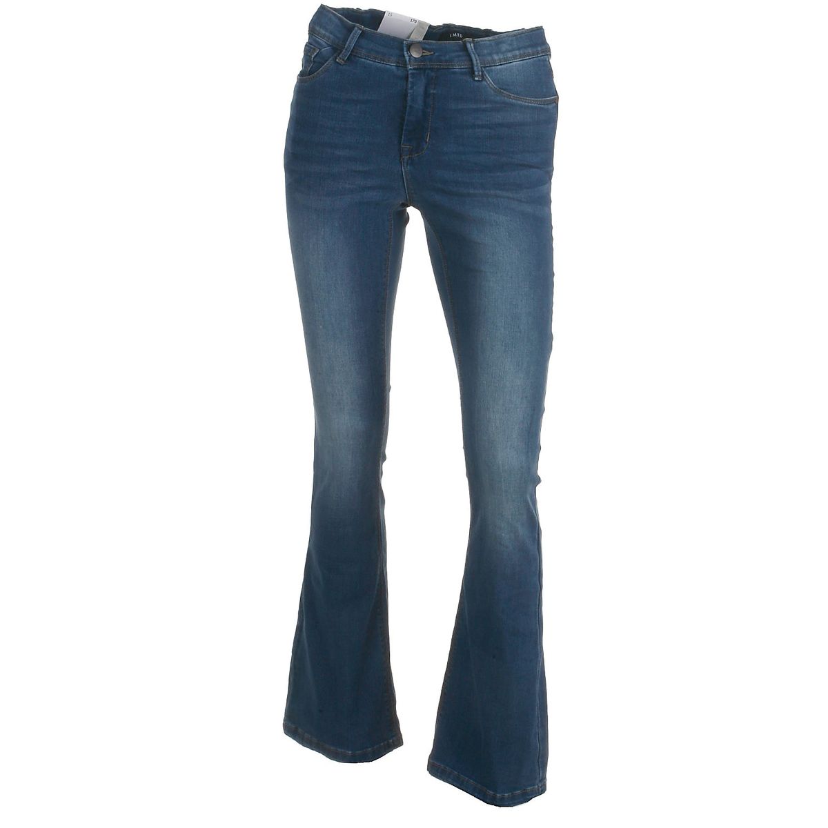 LMTD flared jeans, Pil, mediumblue - 140 - 10år