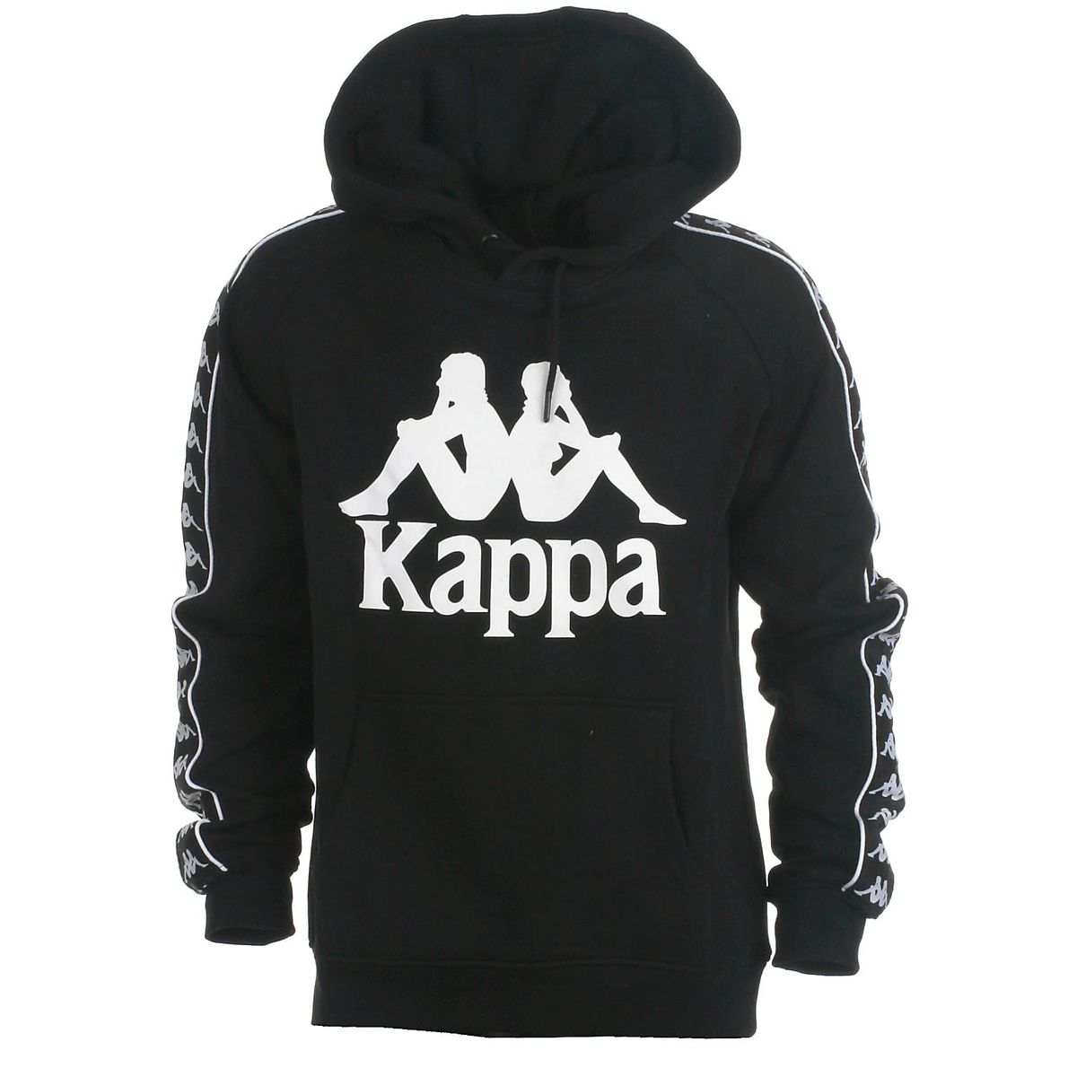 Kappa hood sweat, Banda Bzaba, sort - 140 - 10år