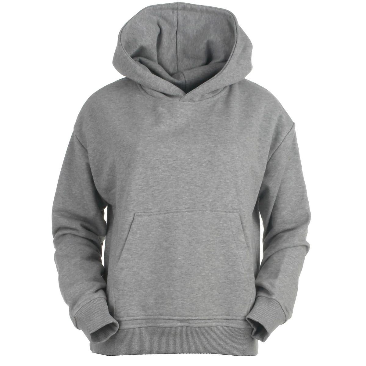 Grunt hood sweat, Alice, greymelange - 152 - 146-152 / M