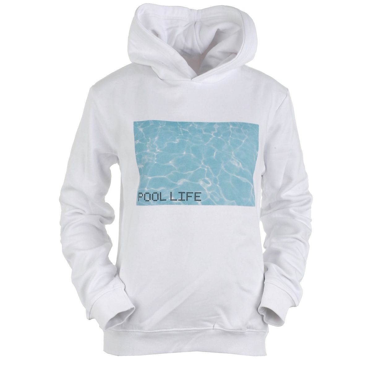 Cost:bart hood sweat, Maja, brightwhite - 152 - 146-152 / M