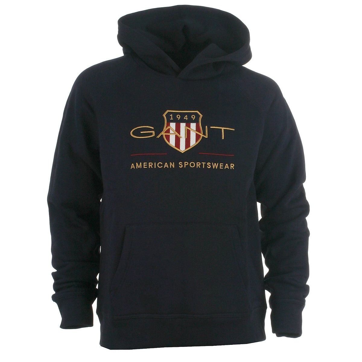 Gant hood sweat, Shield, eveningblue - 140 - 134/140