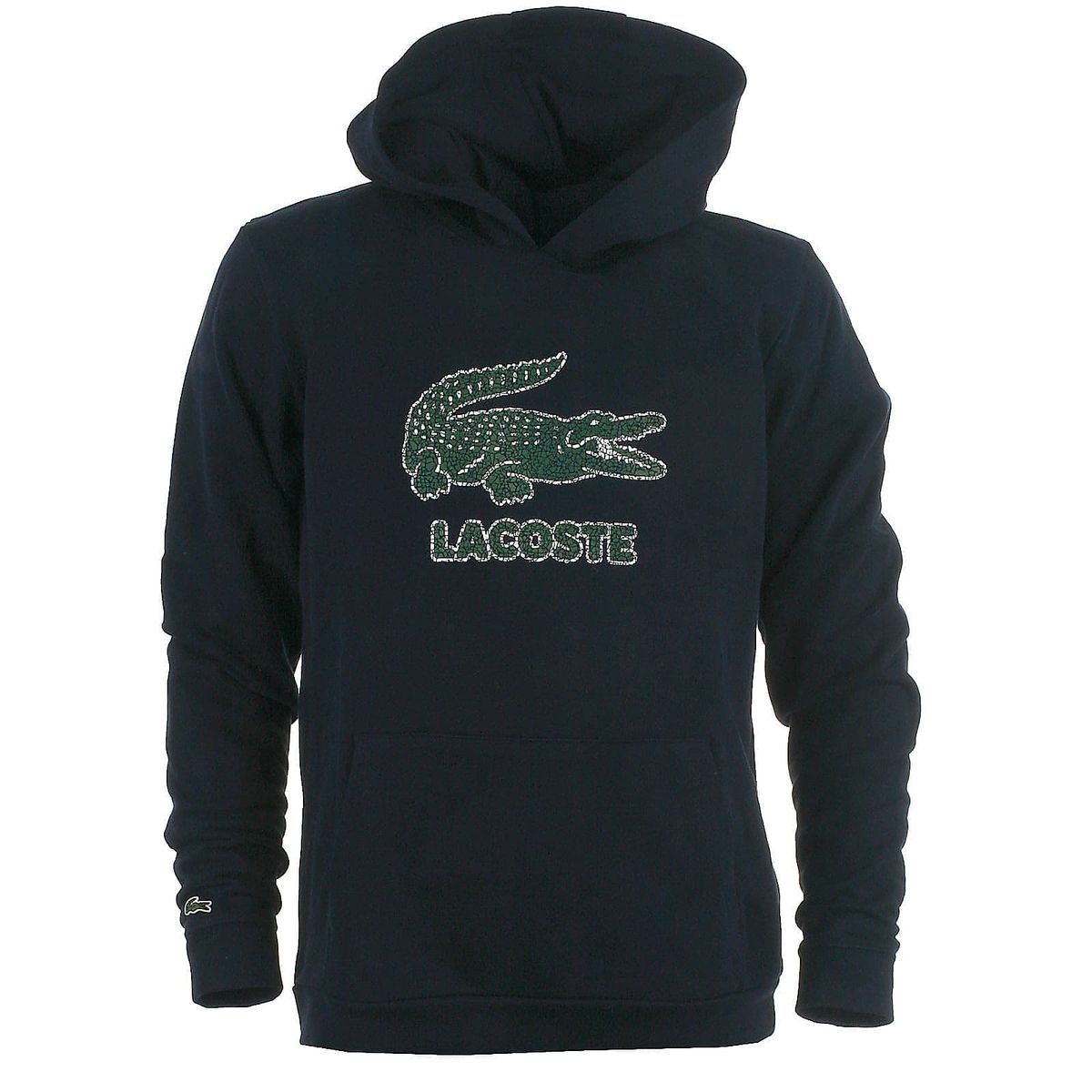 Lacoste hood sweat, navy - 116 - 6år