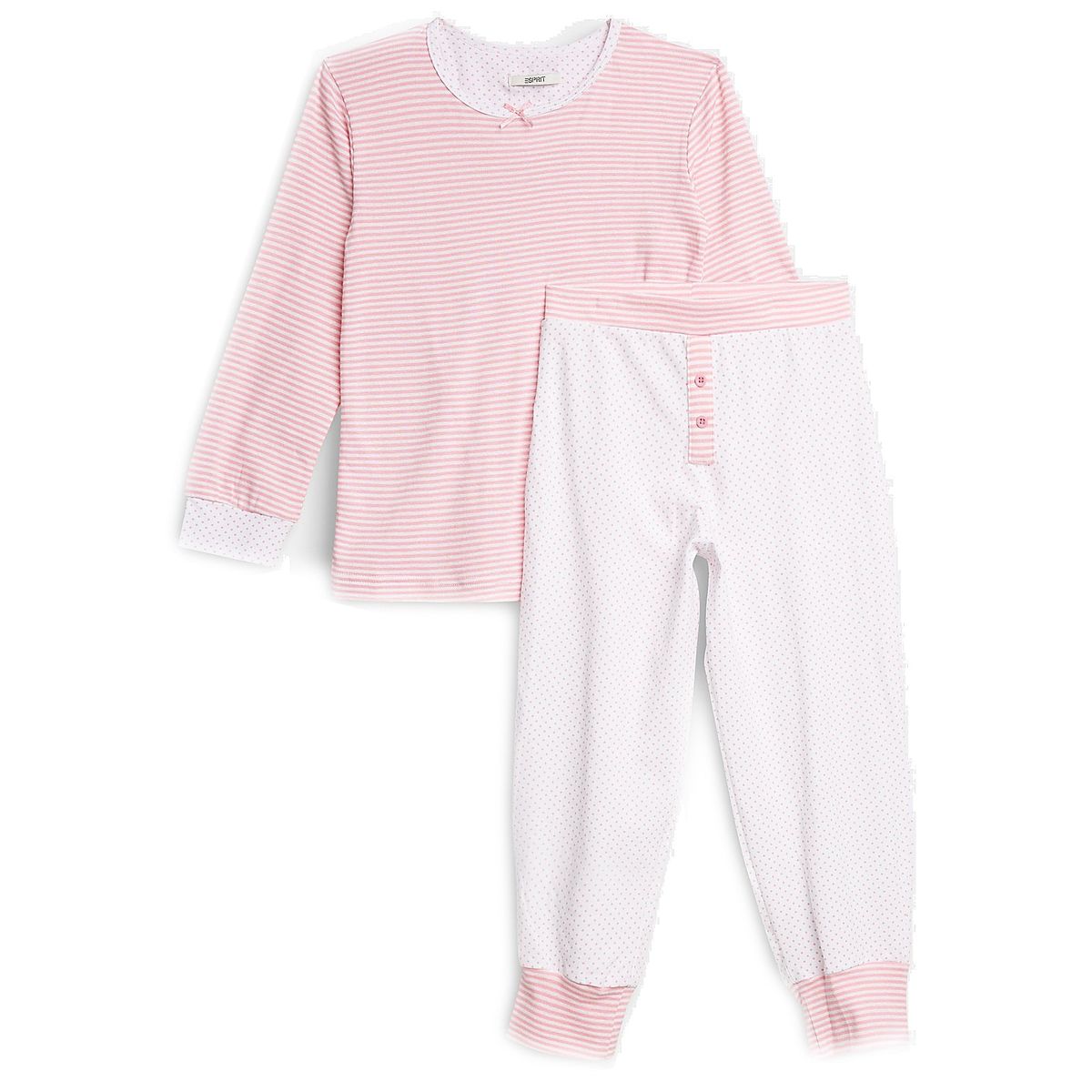 Esprit pyjamassæt, whiterose - 128 - 128/134