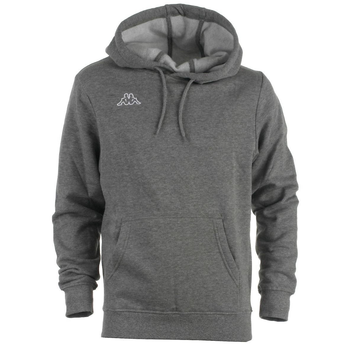 Kappa hood sweat, Zyllow, greymel - 188 - L+ - 40