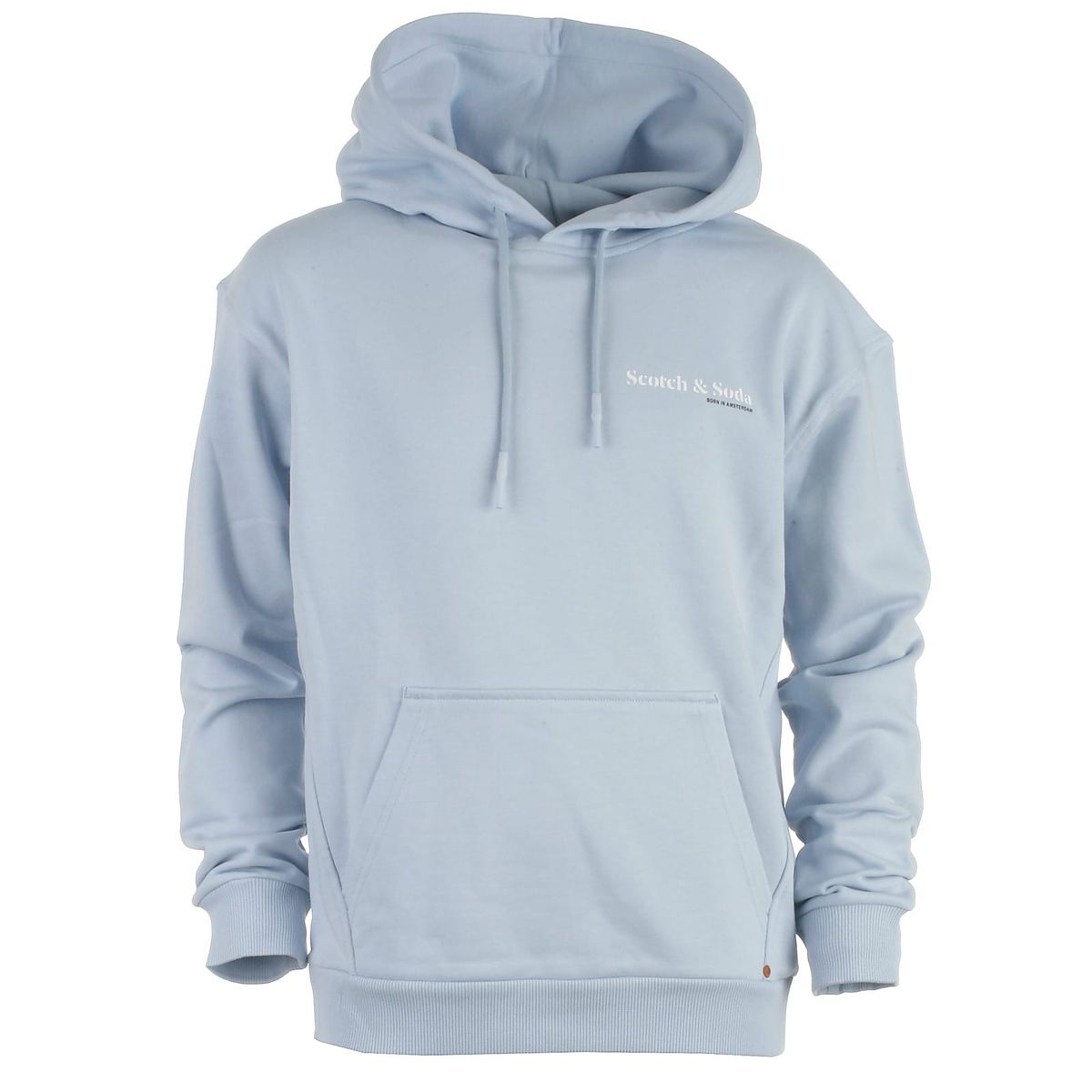 Scotch & Soda hood sweat, blue - 188 - L+ - 40