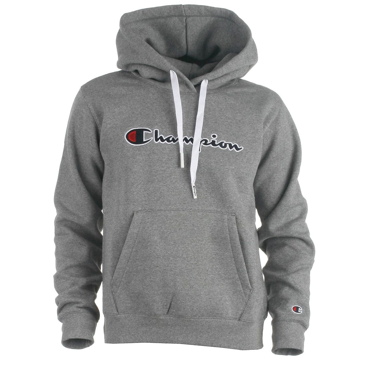 Champion hoodsweat, grå - 188 - L+ - L