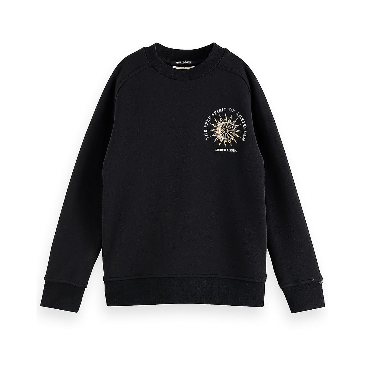 Scotch & Soda sweatshirt, black - 140 - 10år