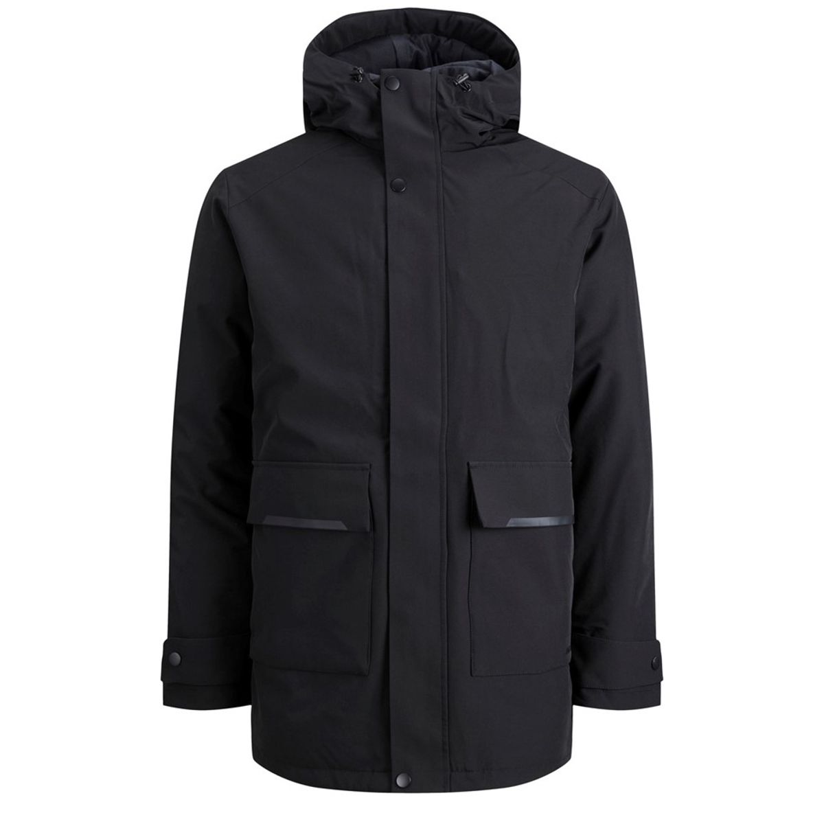 Jack & Jones vinterjakke, parka, Tiko, sort - 176 - S+ - S