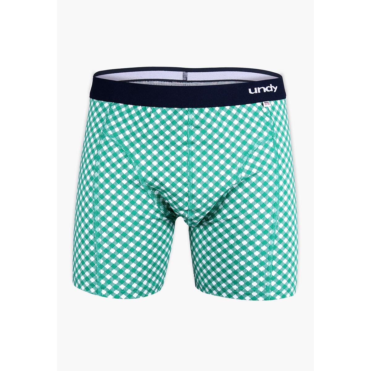 UDGÅET - Ternede grønne boxerbriefs