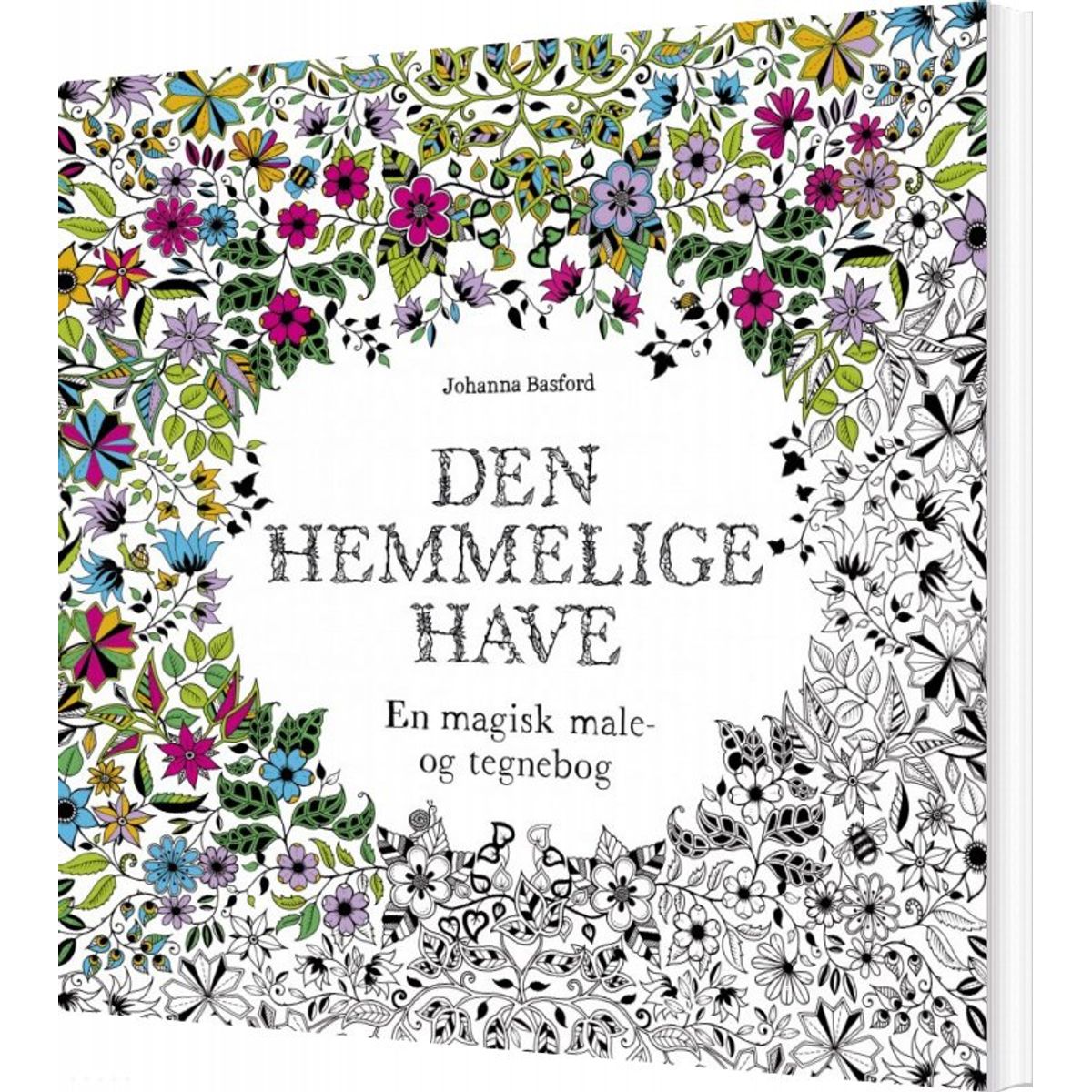 Den Hemmelige Have - Malebog for Voksne - Johanna Basford