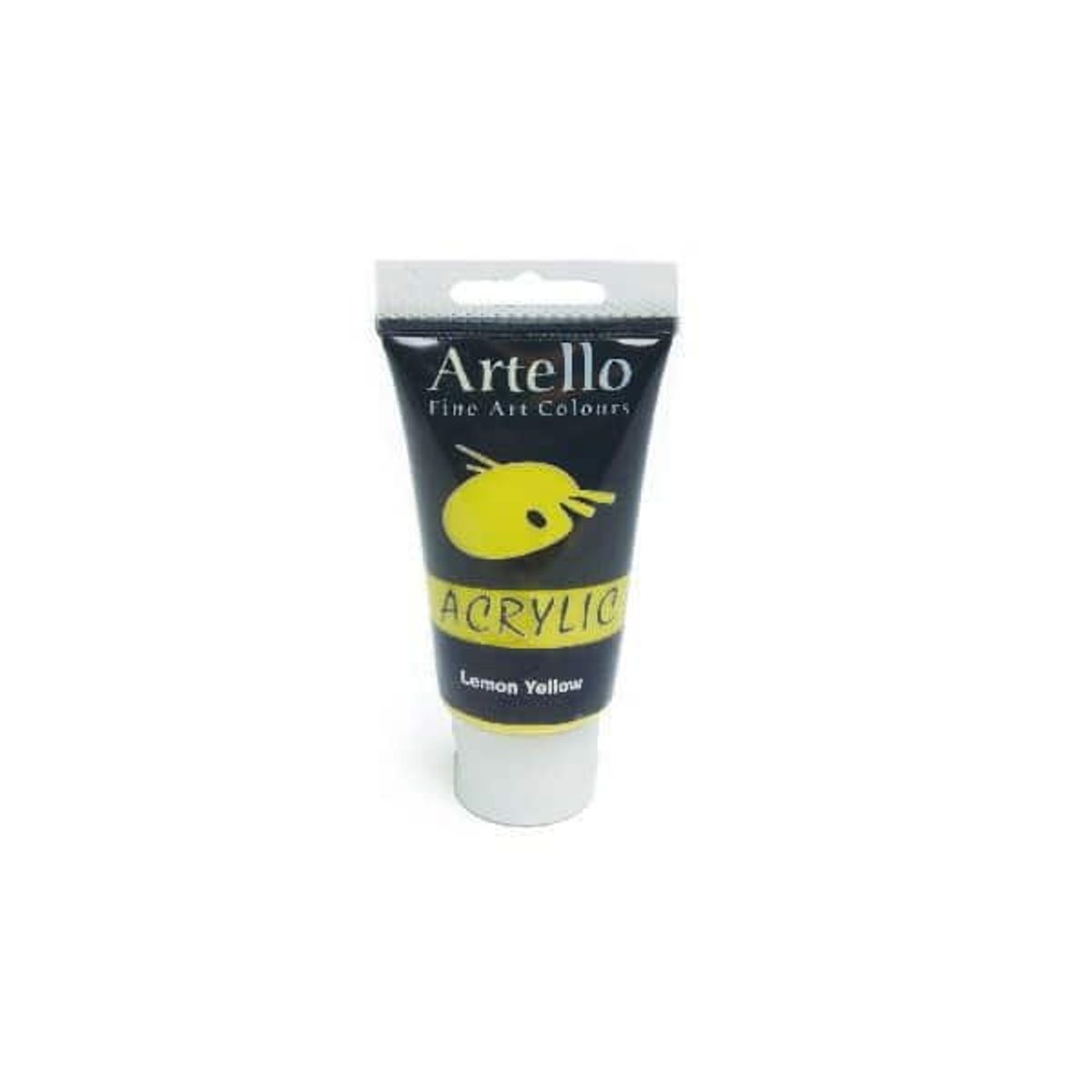 Artello Akrylmaling Lemon Gul 75ml