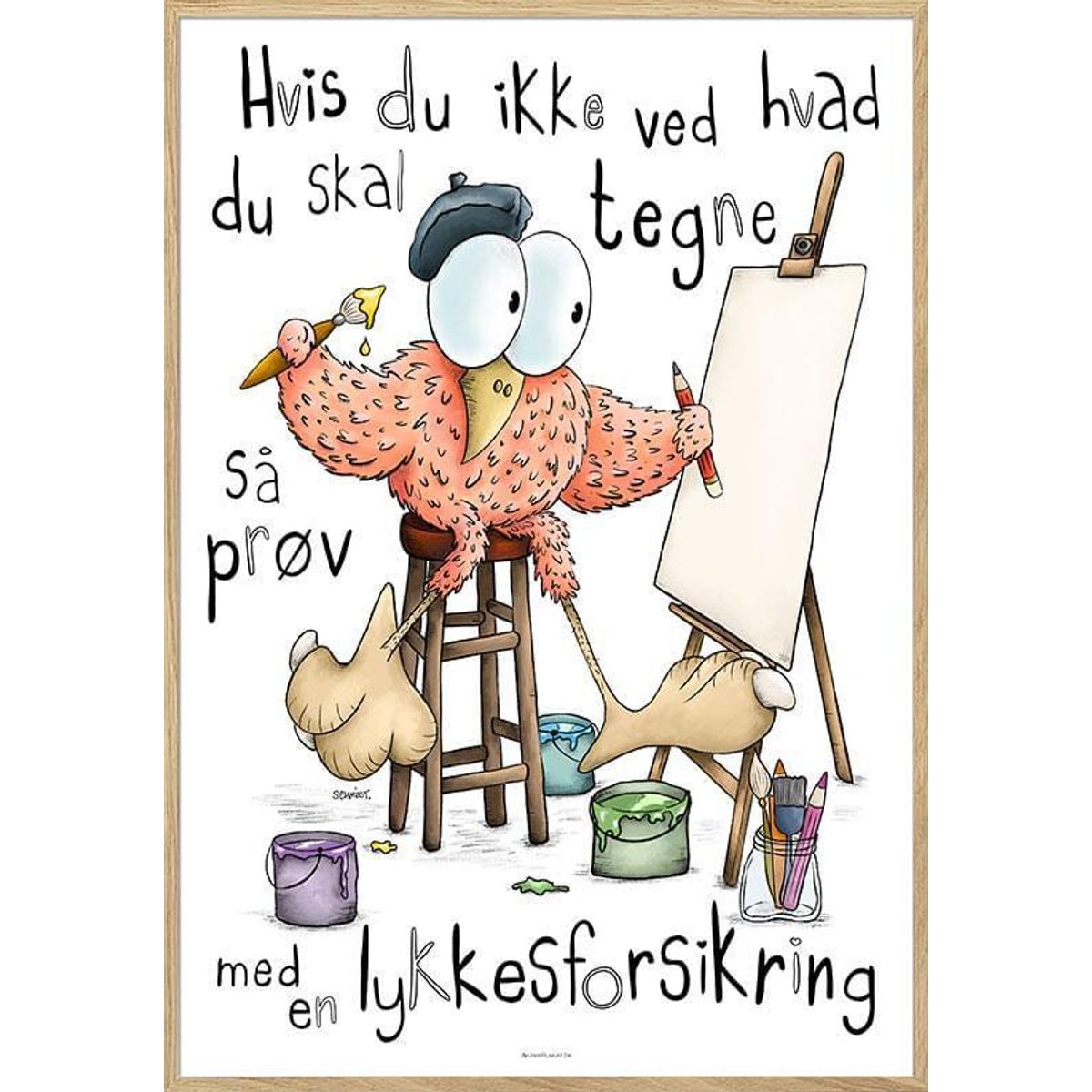 Det fiffige næb - Lykkesforsikring