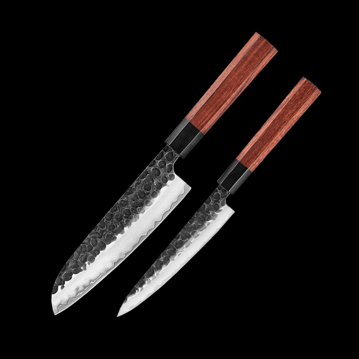 Japansk knivsæt | Santoku Petty | Tanuki