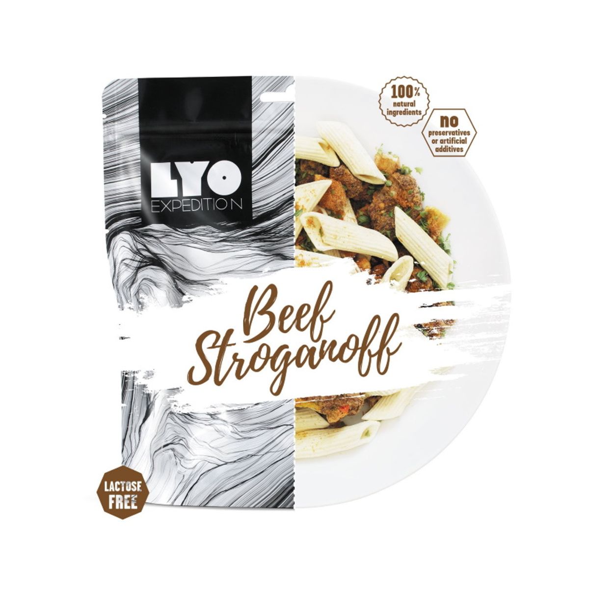 BEEF STROGANOFF 500 g Frysetørret