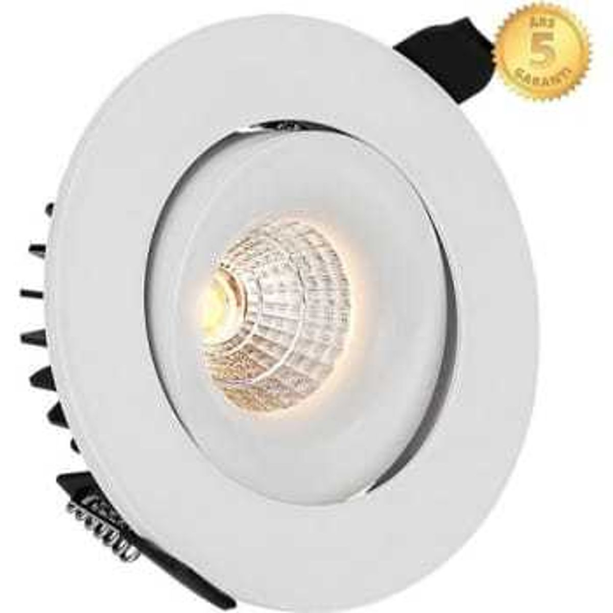 All-Light Downlight Moon LED 6W 827, 36°, med kip, hvid m/dæmpbar driver