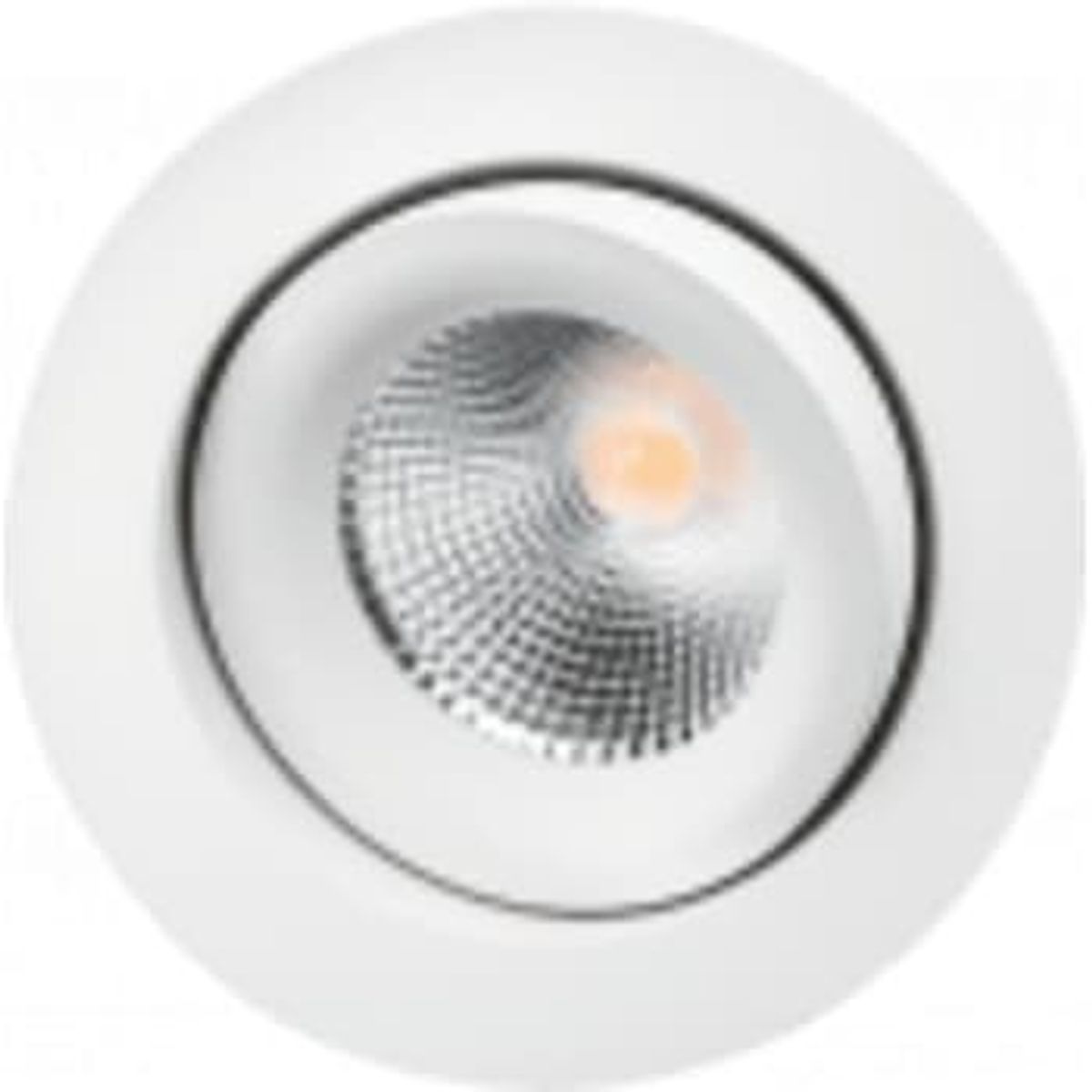 SG Armaturen Downlight Junistar Lux Isosafe 7W 3000K, In/Outdoor, hvid