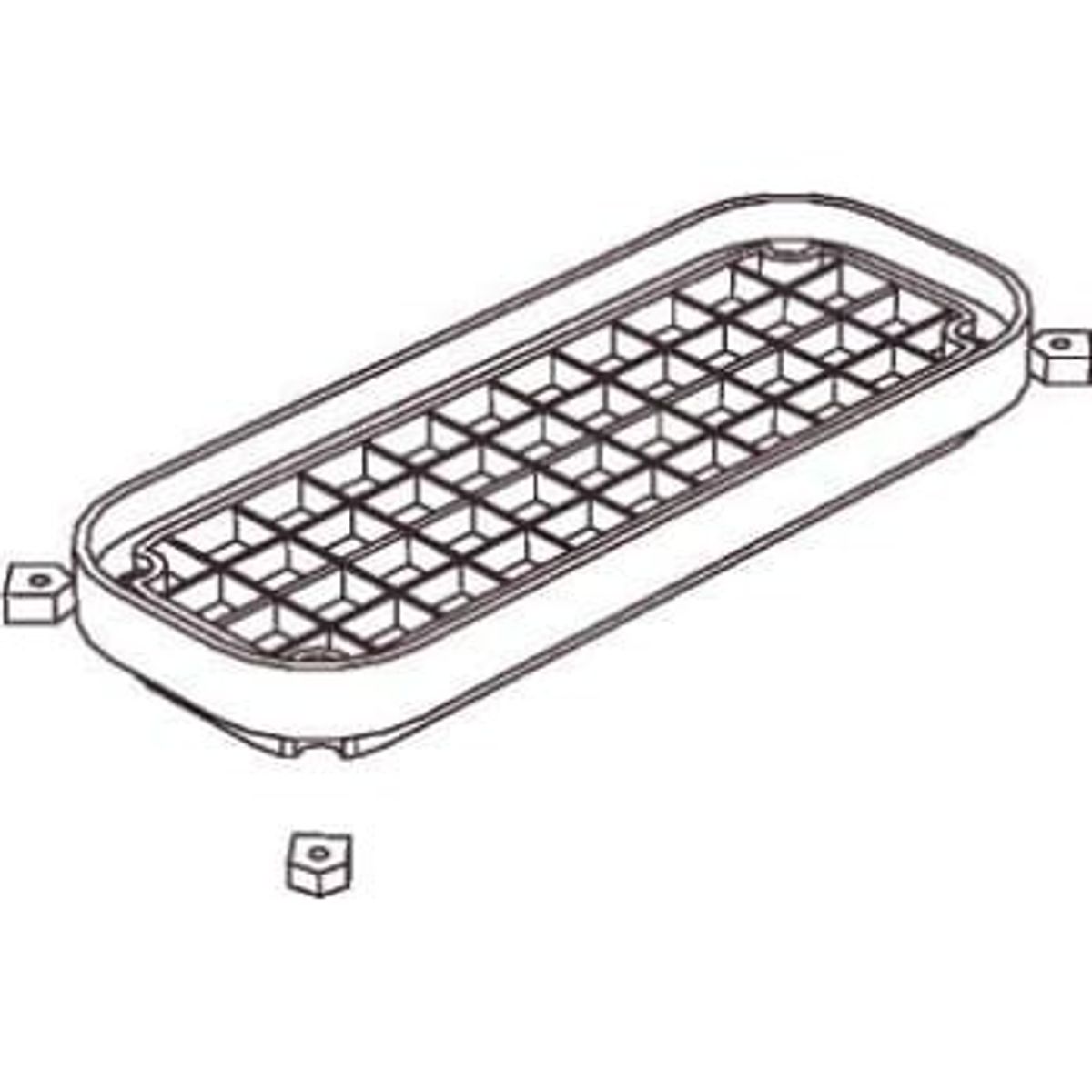 Tabula 220s5016 flange m/bef&aelig;stn.skr.