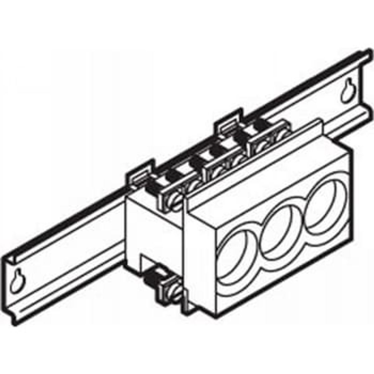 Lauritz Knudsen Sikringsholder d02-3 for im-s