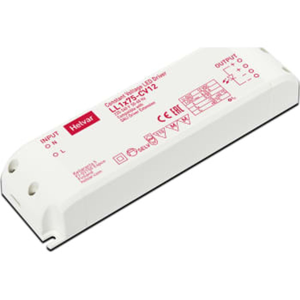 Helvar Led driver ll1x75-cv12