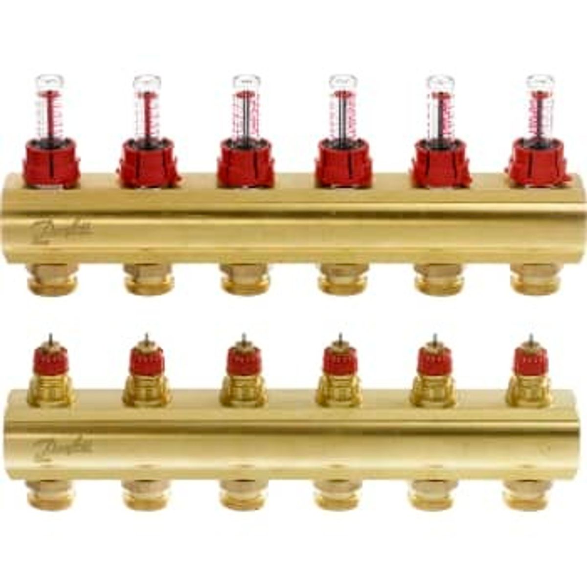 Danfoss Fhf-6f manifold 6 6 med flowme