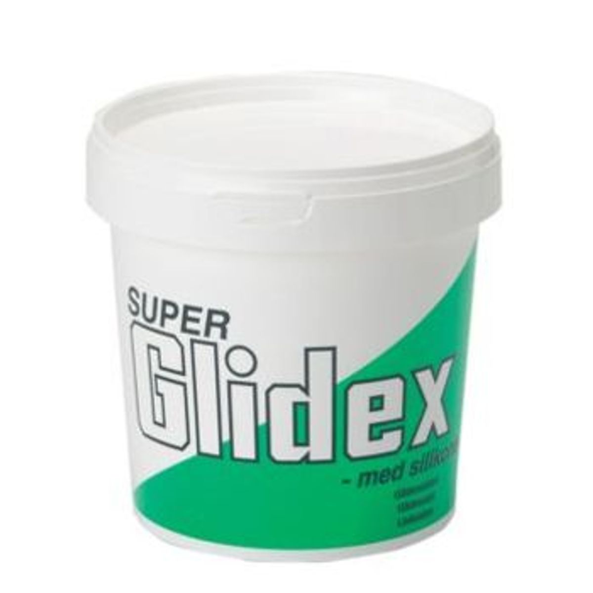 Super Glidex silikonebaseret glidemiddel i spand, 1 kg