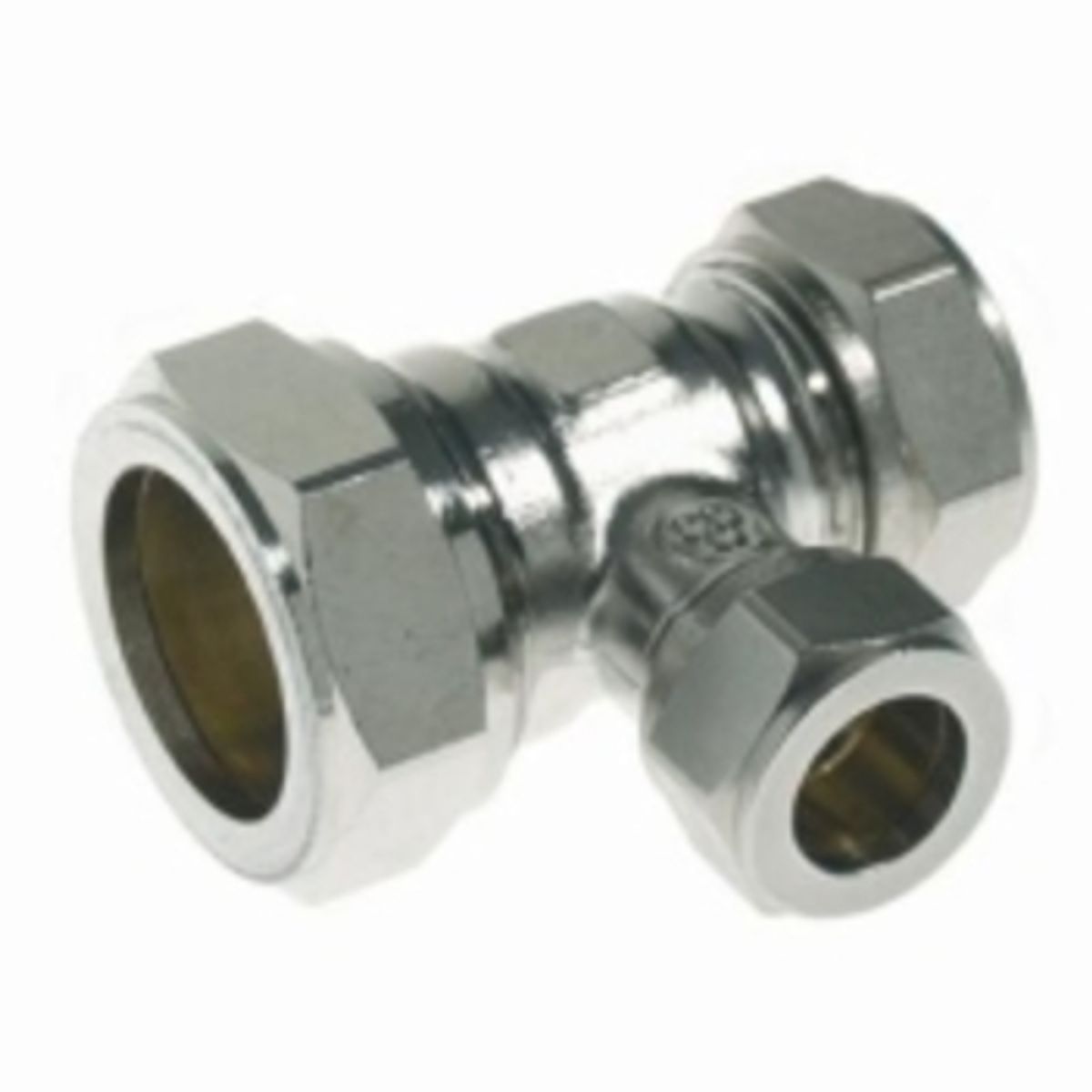 Tee 22 - 18 - 22 MM Kompressions Fittings