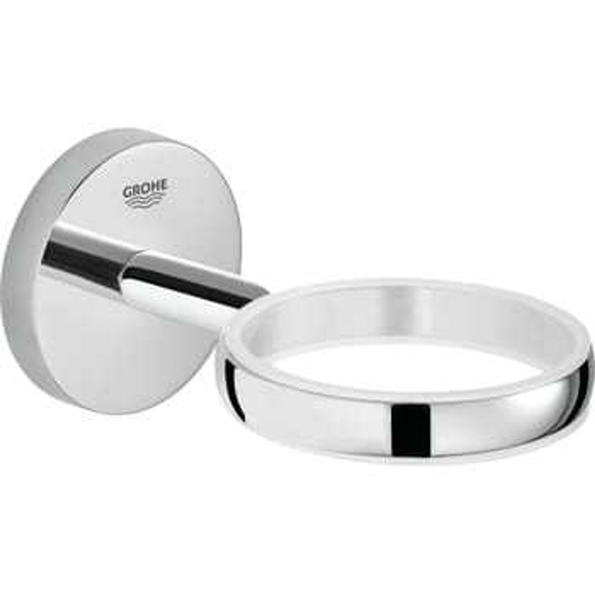 Grohe Baucosmopol holder glass/s&aelig;be