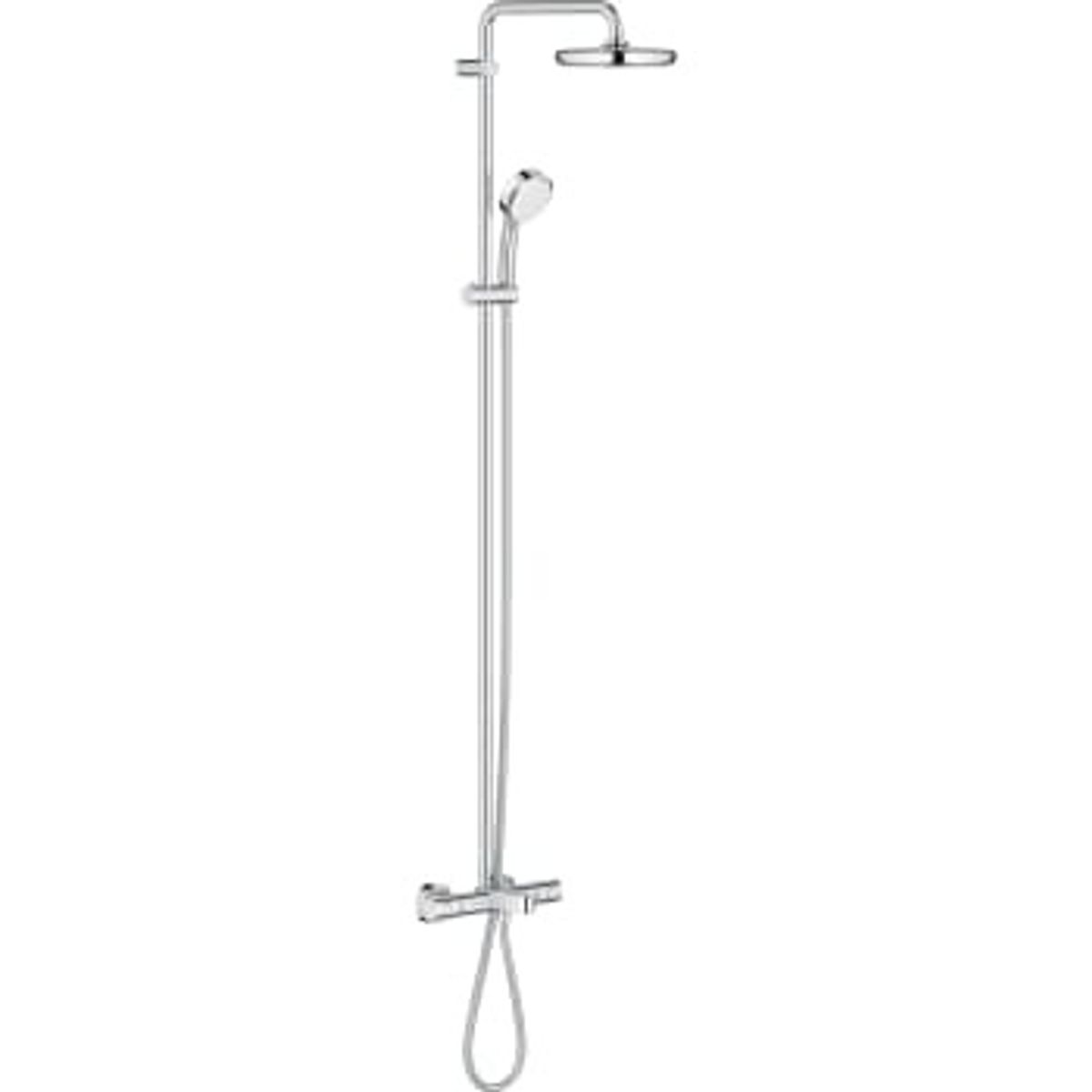 Grohe Tempesta Cosmopolitan System 210 Brusesystem med termostat