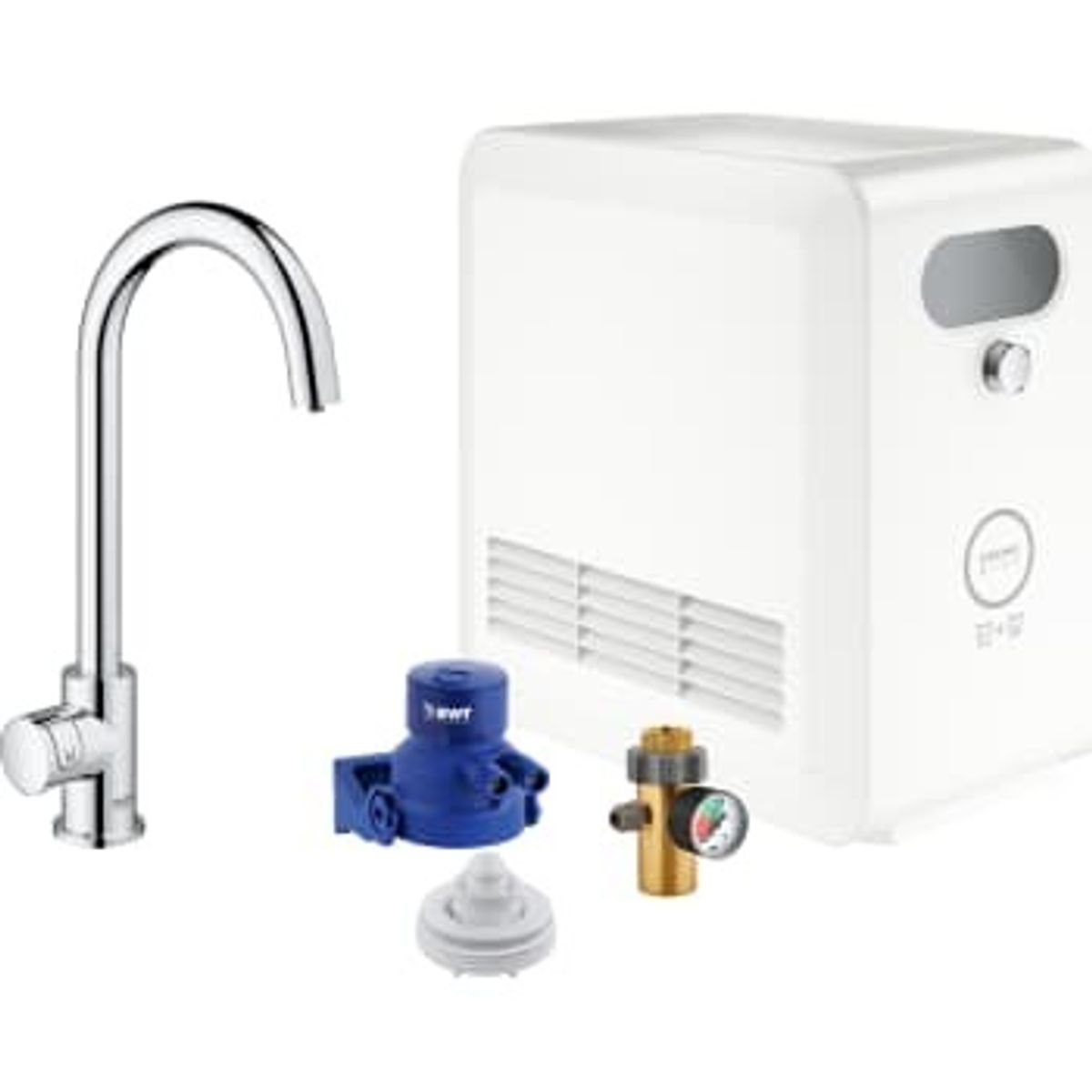 GROHE Blue Professional Mono armatur, C-tud starter kit