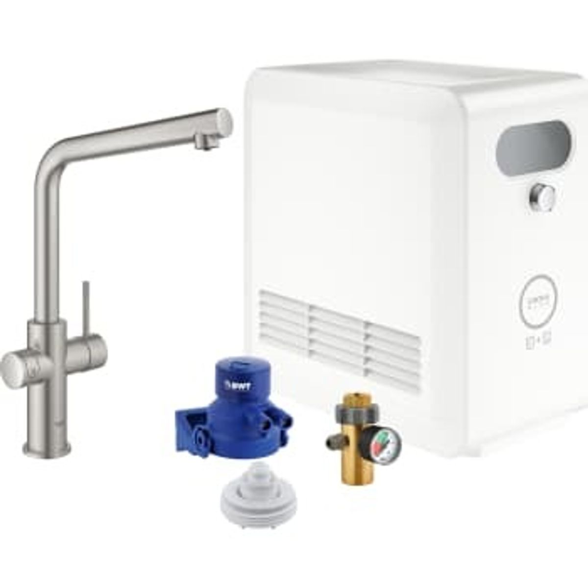 GROHE Blue Professional etgrebsarmatur med filterfunktion L-tud