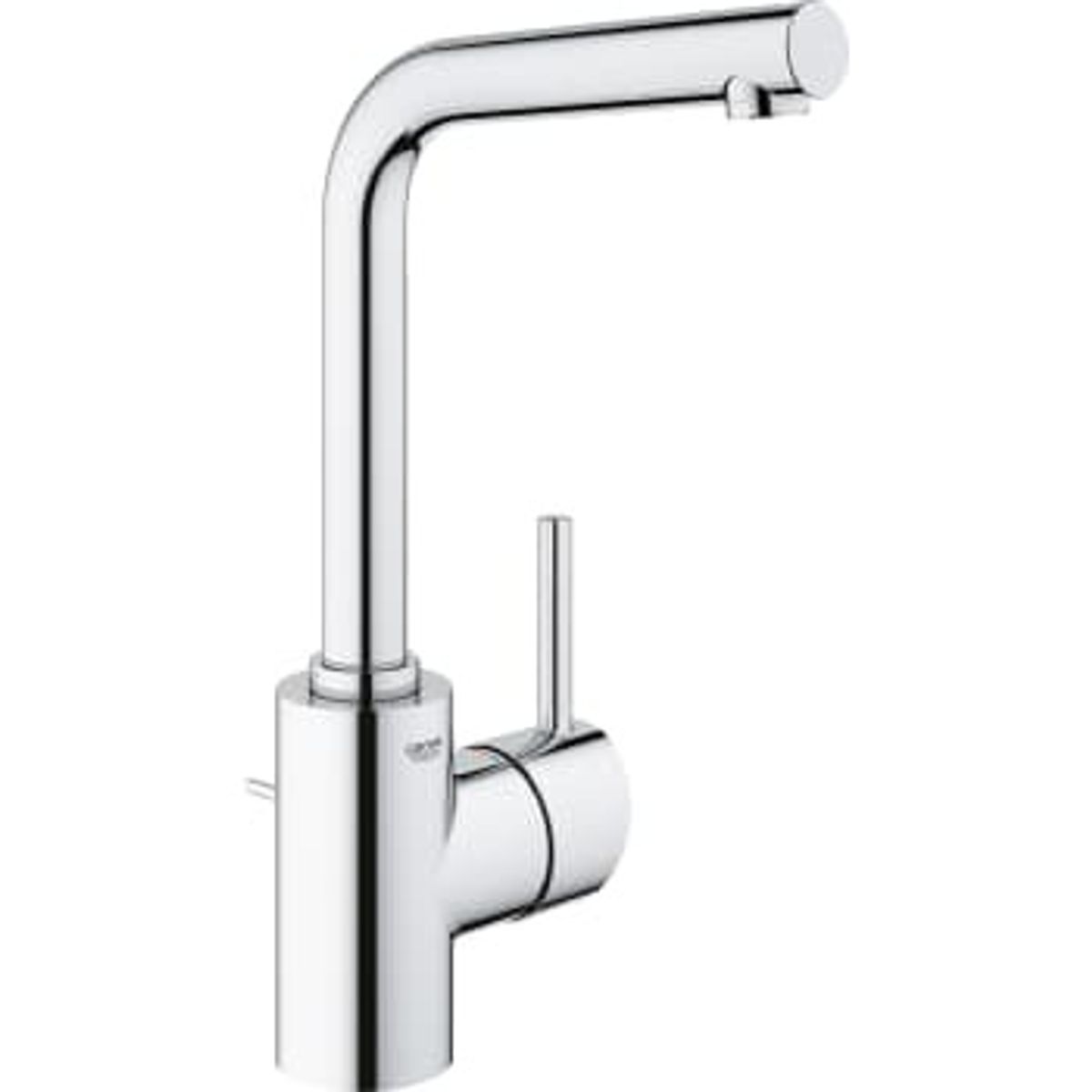 GROHE Concetto håndvaskarmatur L-size zero, med bundventil. Krom