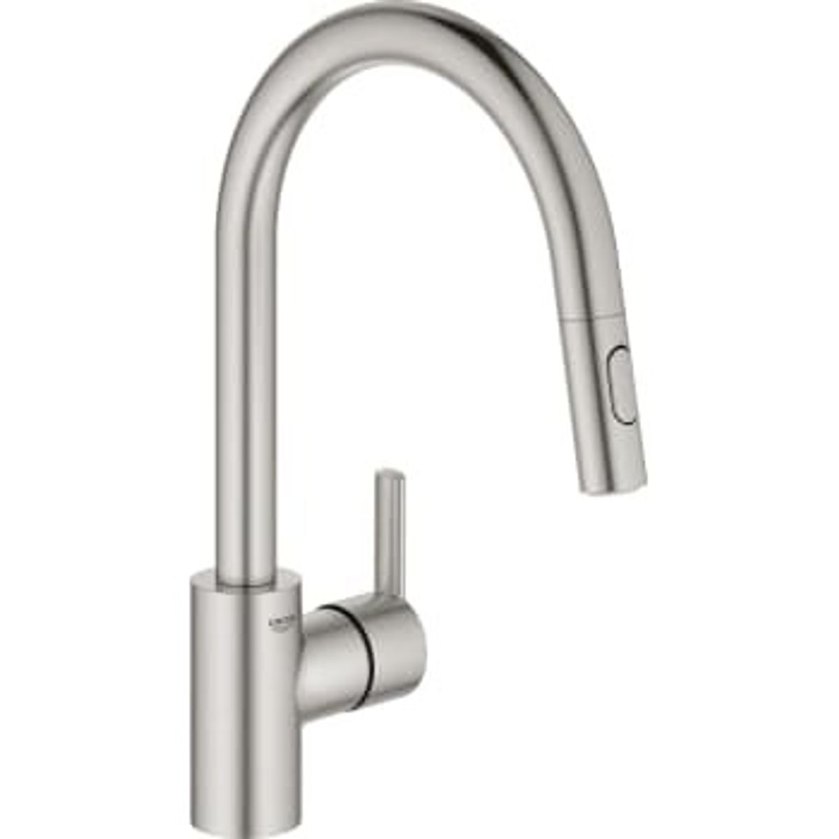 Grohe Feel, Etgrebskøkkenbatteri, højt udløb, GROHE Zero