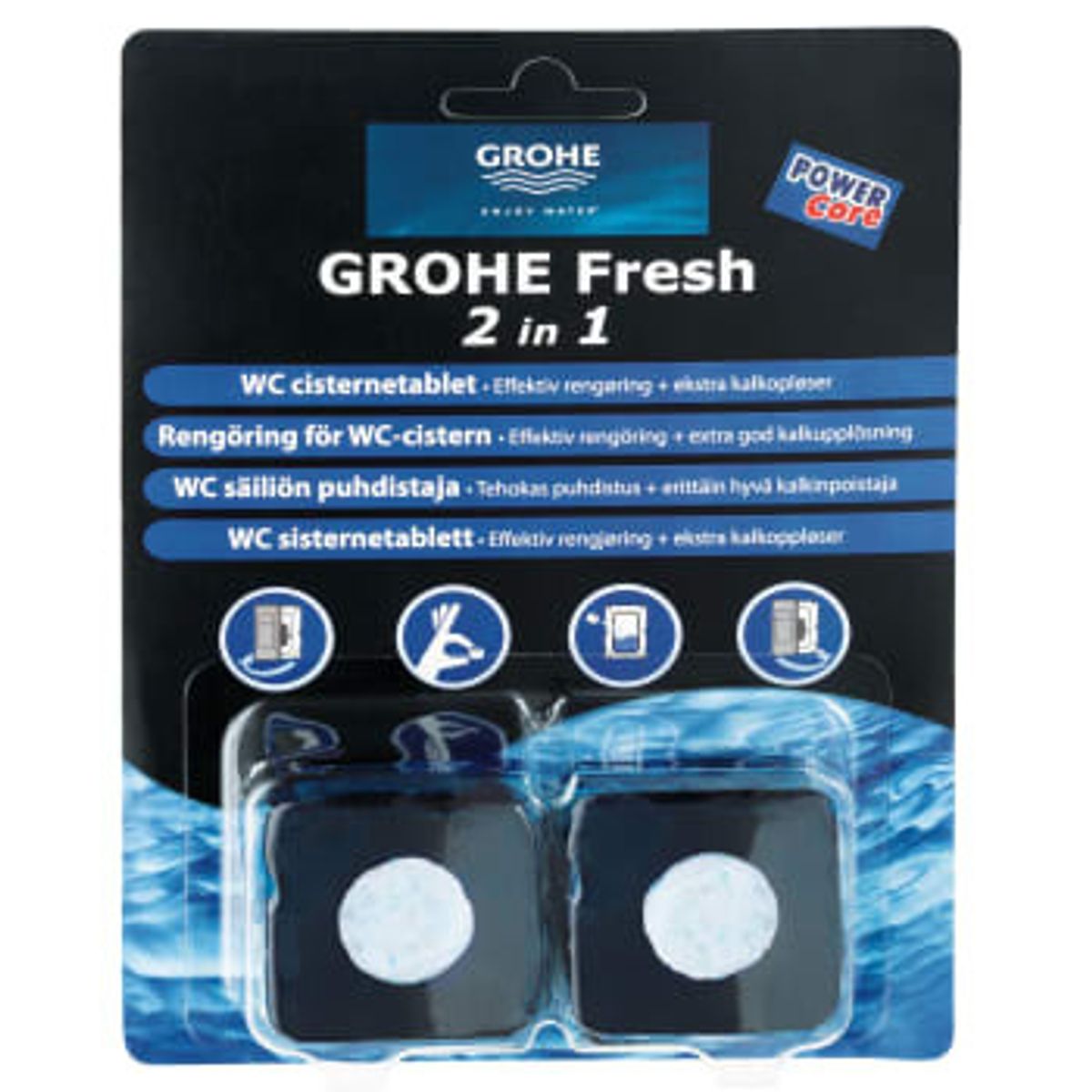 Grohe Fresh tabs 2in1