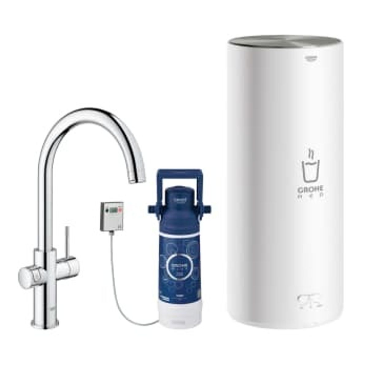 GROHE Red DuoArmatur C-tud og L-size kedel