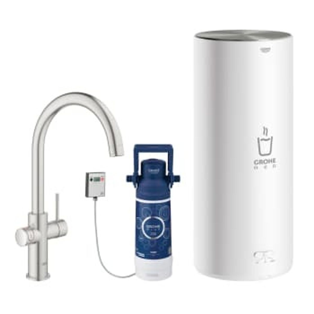 GROHE Red DuoArmatur C-tud og L-size kedel