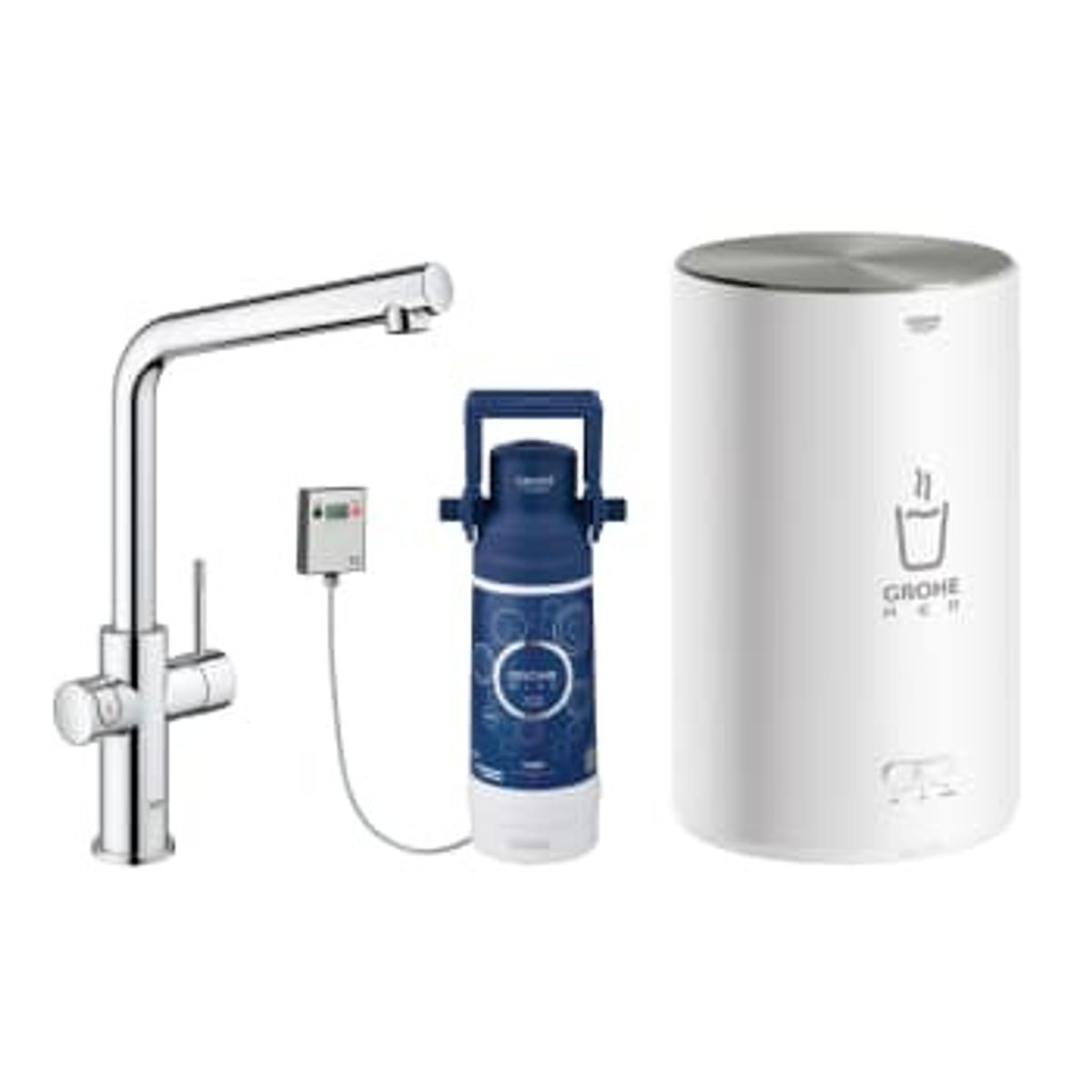 Grohe GROHE Red Duo Køkkenarmatur og kedel, M-Size