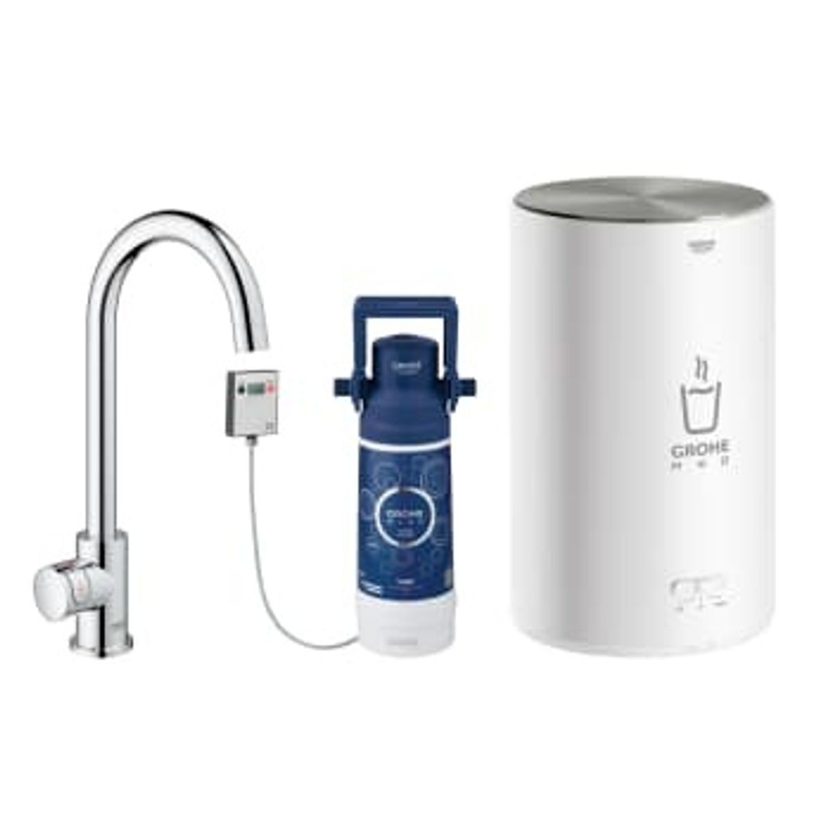 GROHE Red MonoArmatur og M-size kedel