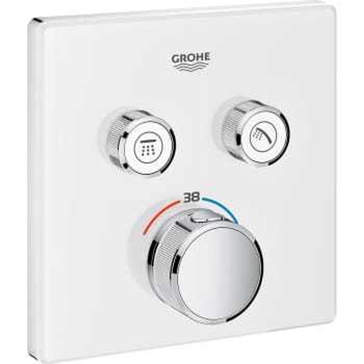 Grohe Grohtherm SmartControlTermostat til indbygning med to ventiler