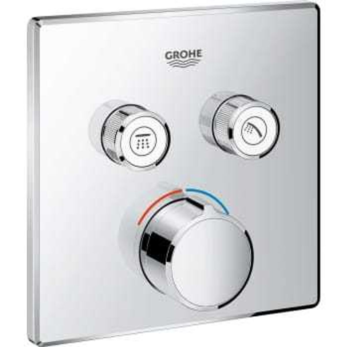 Grohe SmartControl indbygget termostat med 2 ventiler