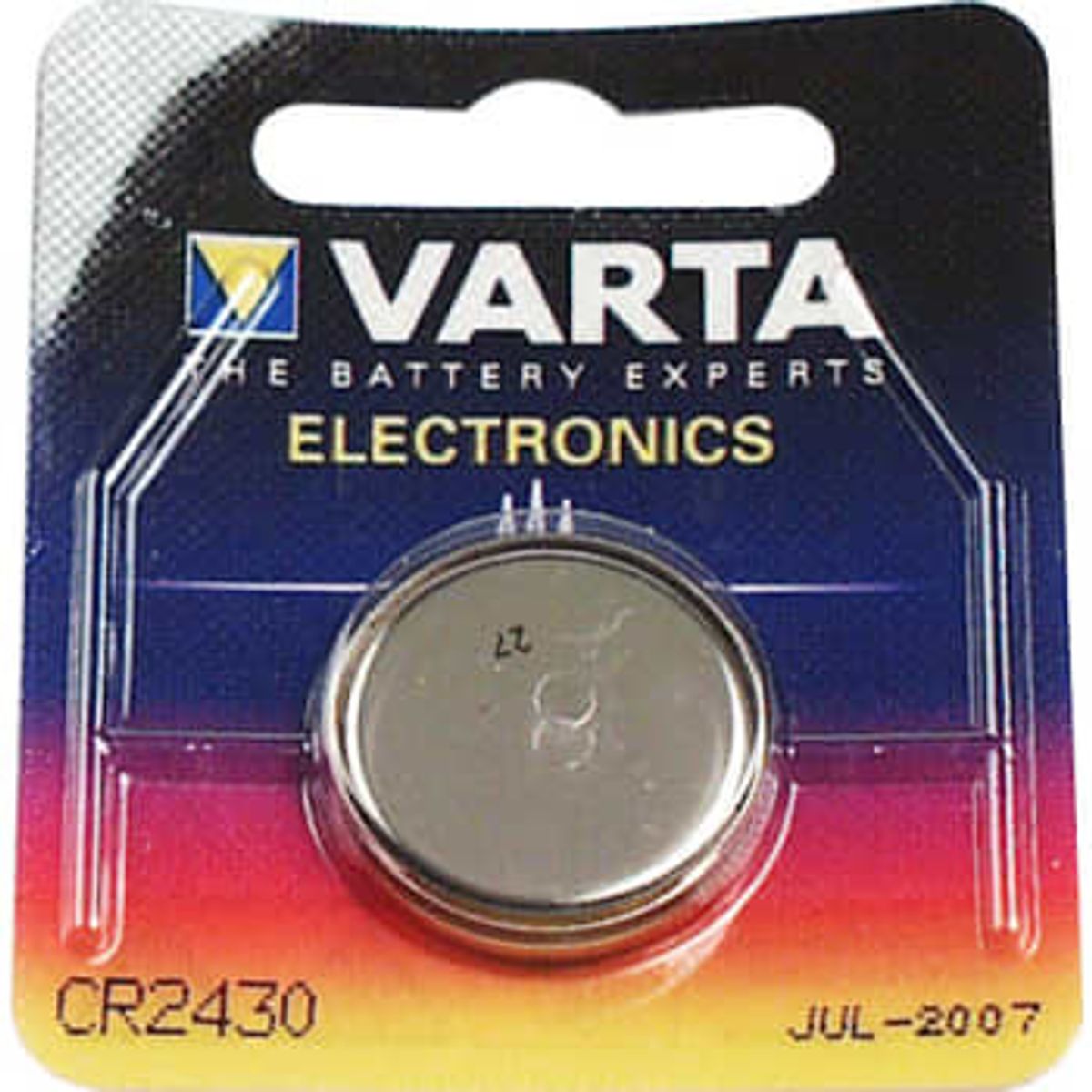 Varta batteri, Electronics CR2430, 3 V, 1 stk. (10 stk)